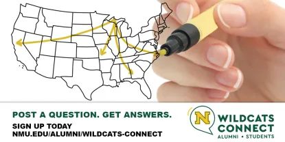 Wildcats Connect for alumni and students.