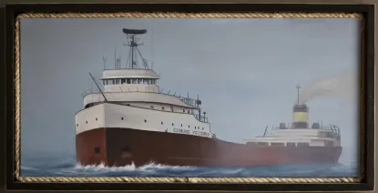 Painting of the Edmund Fitzgerald