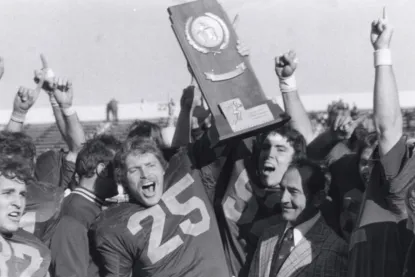 NMU Football NCAA Championship Team 1975