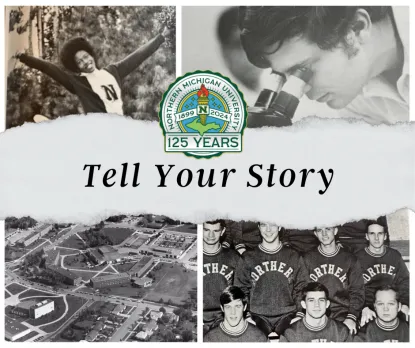 Tell Your Story NMU Graphic