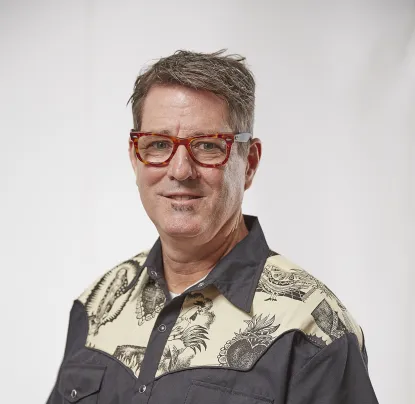 Headshot of Mike Letts NMU Art Faculty