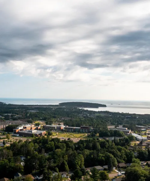Aerial view of NMU
