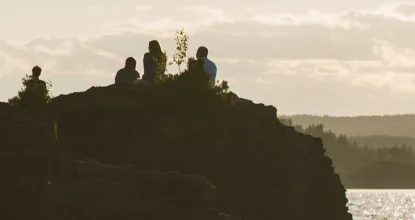 Presque Isle at Sunset