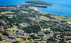 City of Marquette Arial View