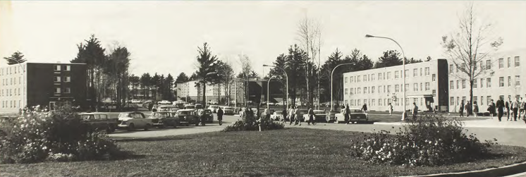 Older photo of NMU campus