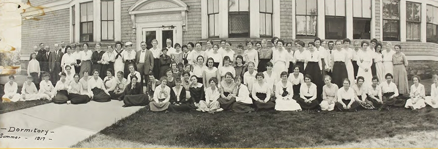 Dormitory residents, summer 1917
