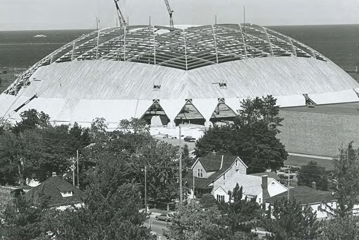 The Dome construction