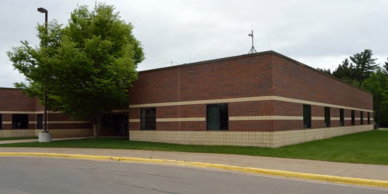 The Services Building exterior