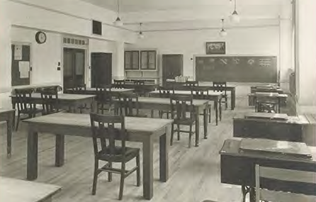 J.D. Pierce Hall classroom