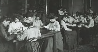 Longyear Hall students