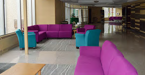 Forest A. Roberts Theatre lounge