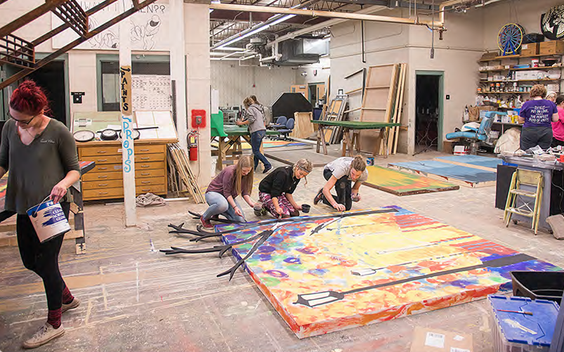 McClintock art room