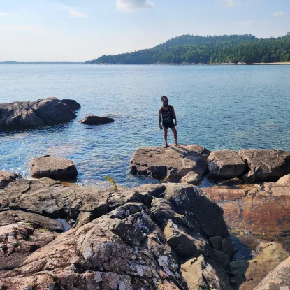 Rest retreat guest at Little Presque