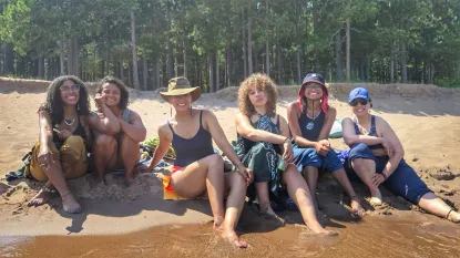 Group at Little Presque Isle