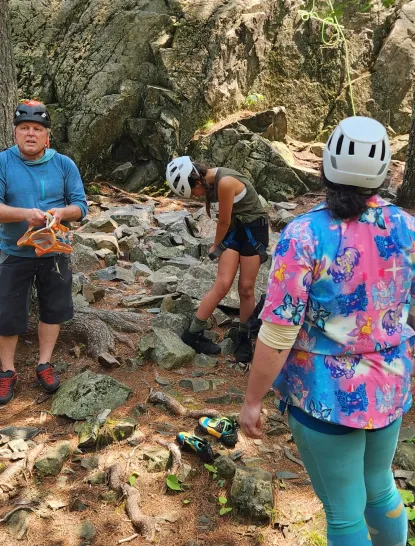 BIPOC Outdoors climbing experience