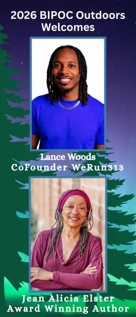 Lance Woods and Jean Alicia Elster Together