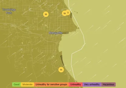 Air Quality as of 7/24/2026