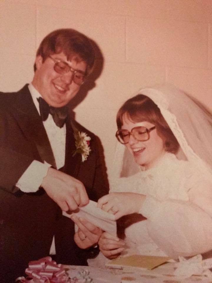 Got married in my senior year and we’re still a couple after 45 years!