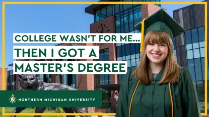 College Wasn't For Me.. Then I Got A Master's Degree, Brooke Burlingame, first generation student
