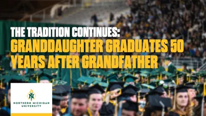 The Tradition Continues: Granddaughter Graduates 50 Years After Grandfather