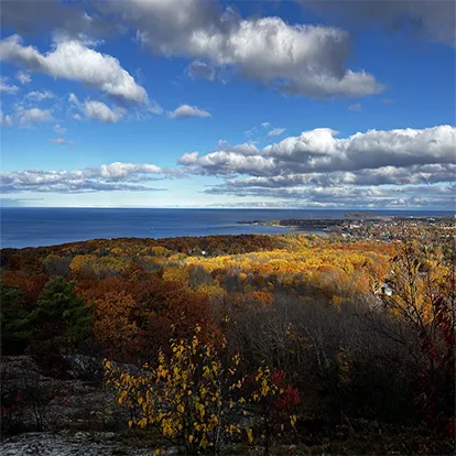 Top of Mount Marquette