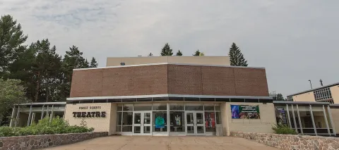 Exterior of the Forest Roberts Theater