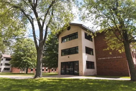 Exterior of Meyland Hall
