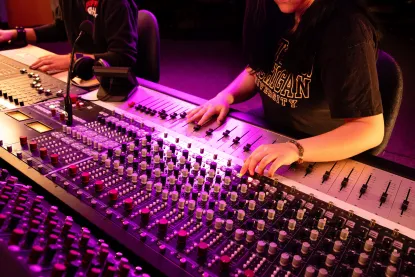 picture of recording equipment