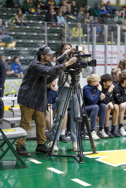 camera work at nmu mtu game