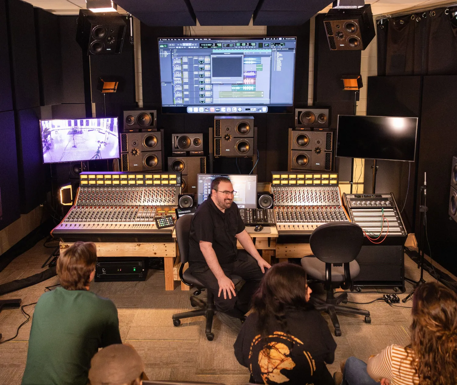 audio recording studio
