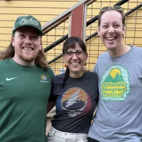 sara with joel and alex