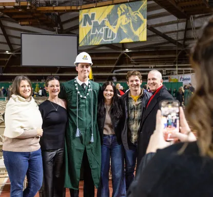 Family photo after the ceremony