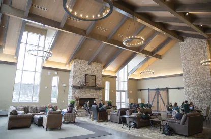 The Lodge in The Woods housing facility