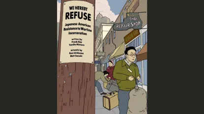 FRONT COVER of book - we hereby refuse: japanese american resistance to wartime incarceration