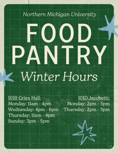 NMU Food Pantry Hours