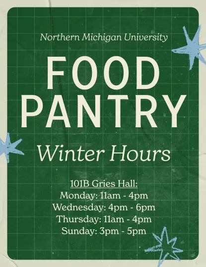 NMU Food Pantry Hours