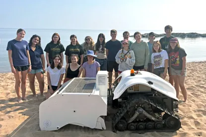 Environmental Science Summer Camp 2025 campers