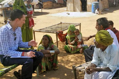 ryan stock in the field in india