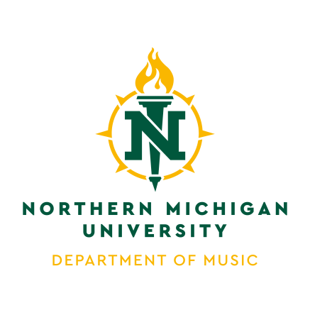 NMU logo with "department of music" underneath