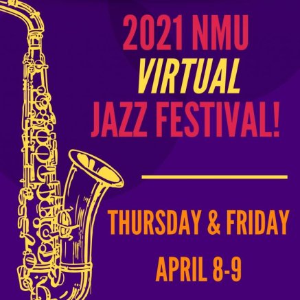 Department of Music 2021 Virtual Jazz Festival Poster