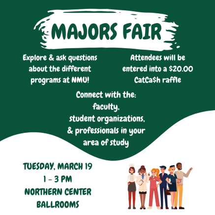 Event geared towards connecting students with their faculty, student organizations, and professionals in area of study they are completing.