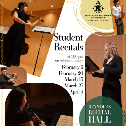 Student Recital Dates and pictures of students