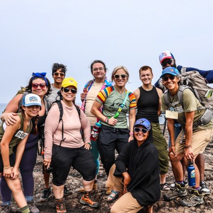 Image of group of guests for the rest retreat