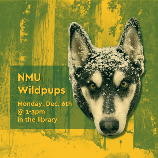 NMU Wildpups Dec 6 1-3pm