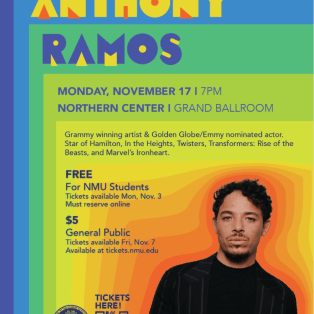 Anthony Ramos Infographic Flyer