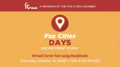 Fox Cities Days (Virtual) - Thursday, October 15 