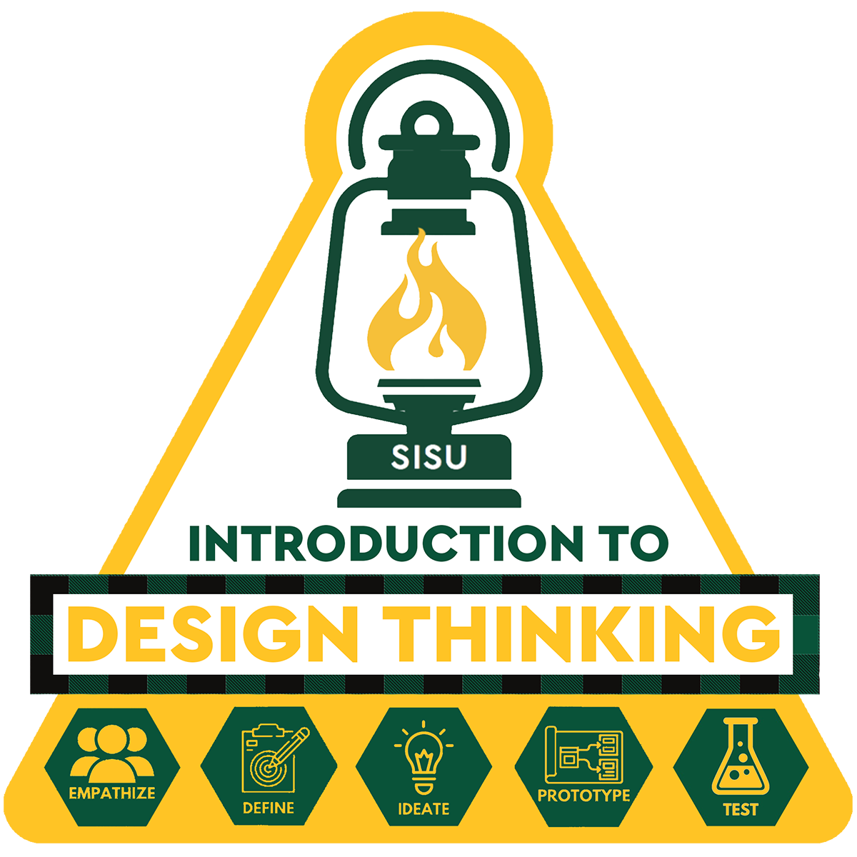SISU Introduction to Design Thinking lantern