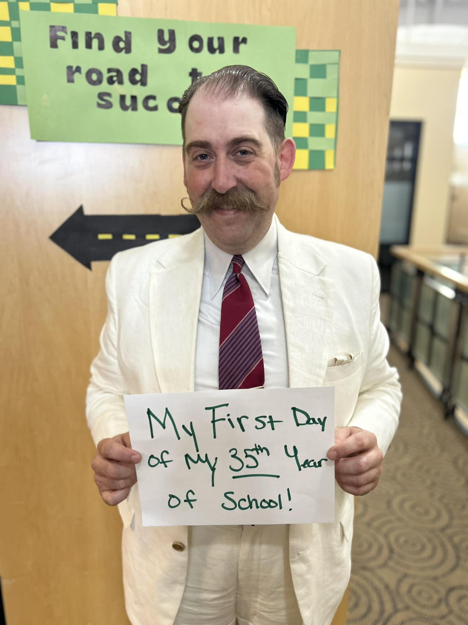 Dr. Nick Dupras's first day of school