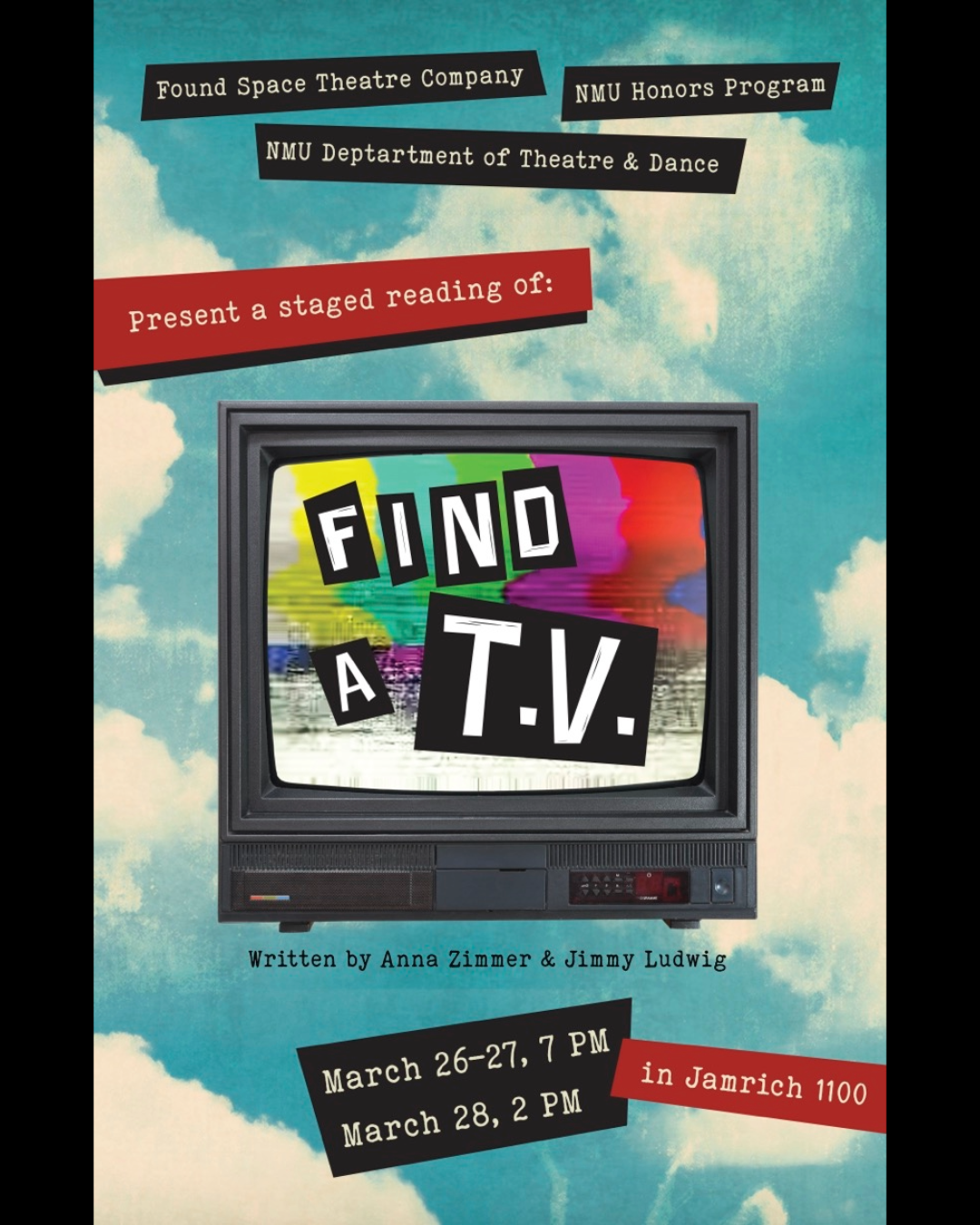 Find a T.V. Promotion Poster