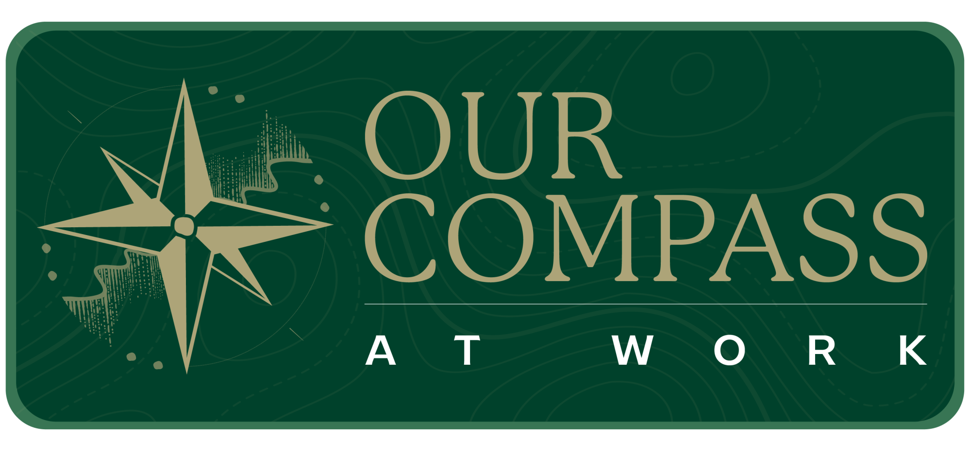 Our compass in action button